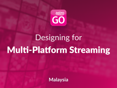 Astro – Designing for multi-platform streaming