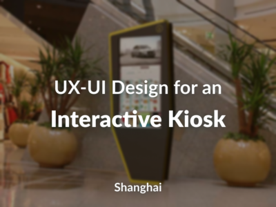 UX-UI Design for an Interactive Kiosk